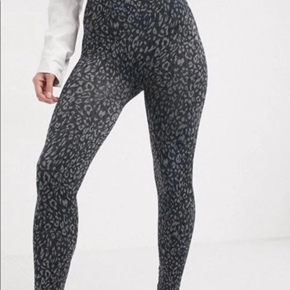 Jumpsuits | Spanx Animal Print Leggings 